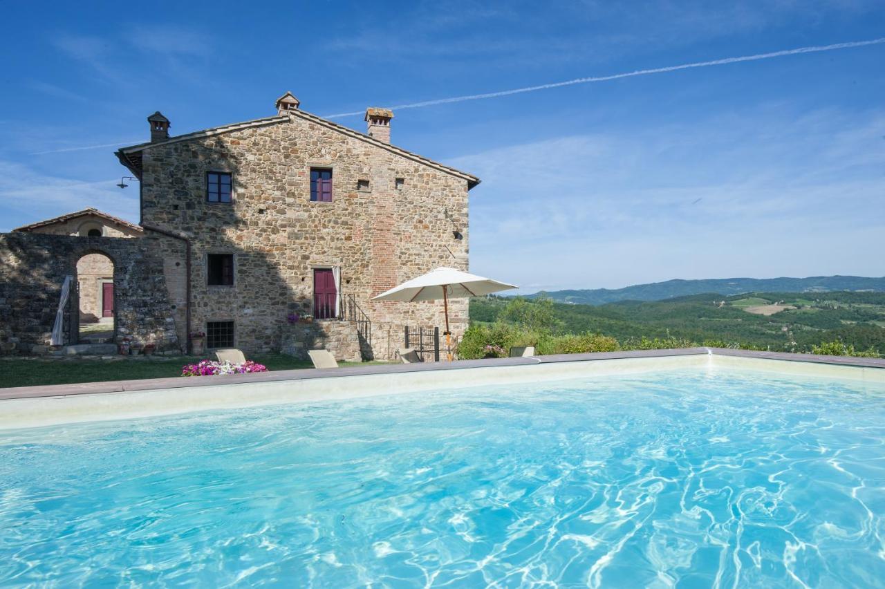 Chiantivillas Poggio A Vento Badia A Passigano Eksteriør billede